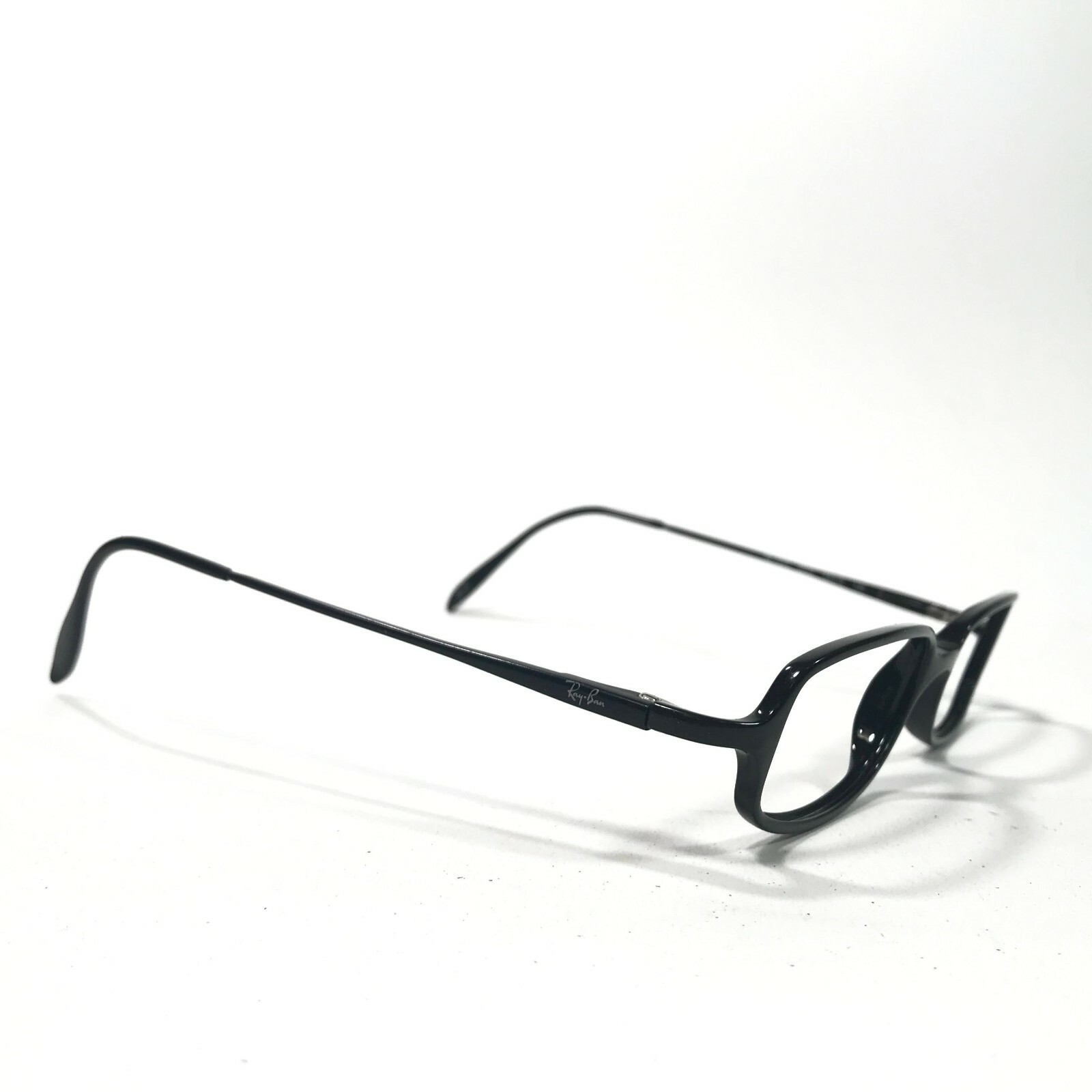 Ray-Ban RB7004 2000 Sunglasses Glasses Frames Black Thin Rim Rectangular Oval Super specjalna cena