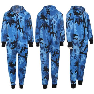 Girls camo onesie hotsell