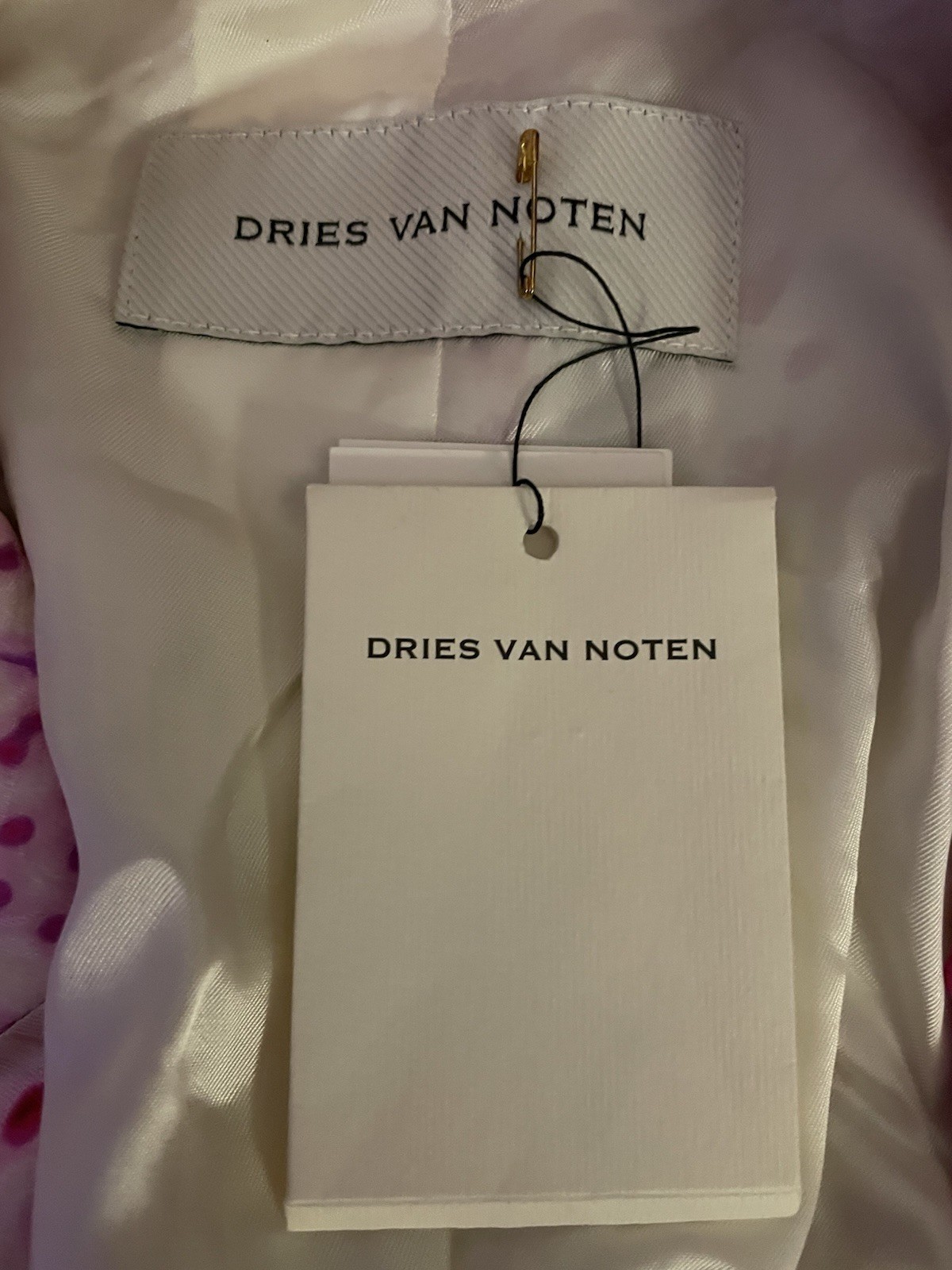 Dries Van Noten, Vasti Graphic Pattern Woven Blazer, Size S - Original RRP £980 image 5