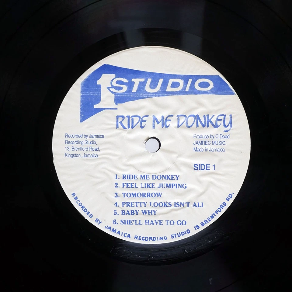 VA RIDE ME DONKEY STUDIO ONE PSOL7777 Jamaica REISSUE VINYL LP - Image 3 of 3