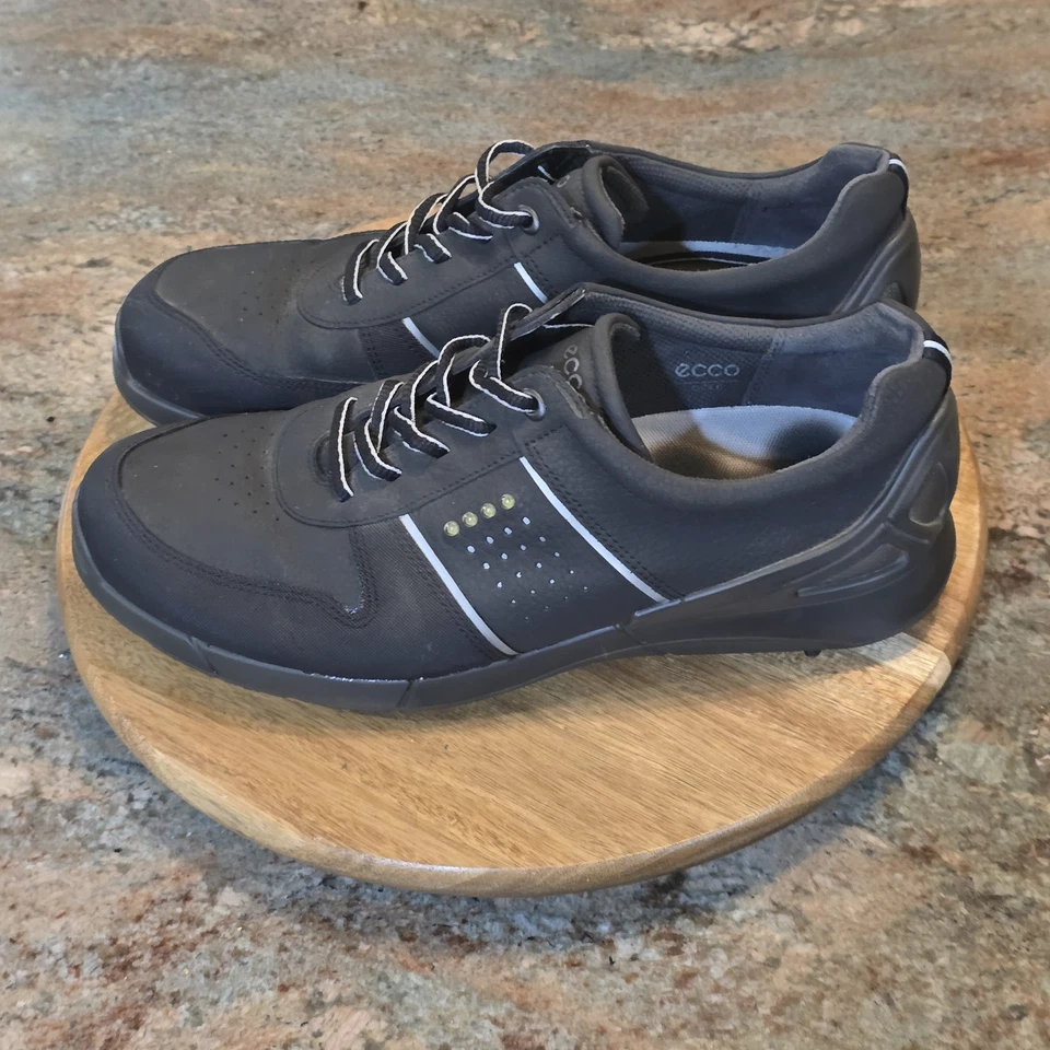 Zapatos de golf Ecco Biom Hydromax - EU 43 para hombre EE. UU. talla 9,5 ancho - negros impermeables Foto 4 de 4