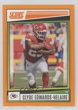 2022 Score Orange Clyde Edwards-Helaire #117 13h3