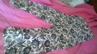 Christian Siriano Wide Leg Linen Elastic Pants Black/Wht Floral Size S 25x25 EUC — photo 8