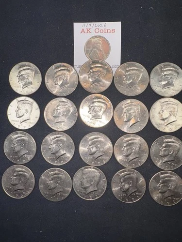 1999-P Gem BU Kennedy Half Dollar Roll