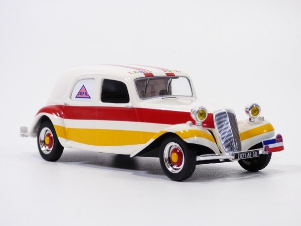 Citroen Traction 11CV Caravane Tour De France 1955 Laines Sofil 1/43-image