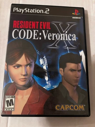 Capcom Resident Evil Code: Veronica X PlayStation 2 2001 NTSC Manual