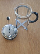 Bodum Chambord 12-Cup Chrome Cafetiere Coffee  French Press, 1.5L, Pre-owned