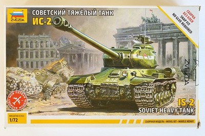 Soviet Heavy Tank IS-2 Stalin Zvezda,  5011, 1:72 - ungeöffnet