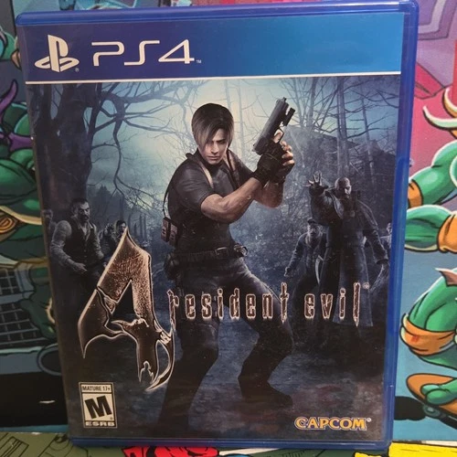Capcom Resident Evil 4 HD PS4 M Mature Survival Horror Action-Adventure