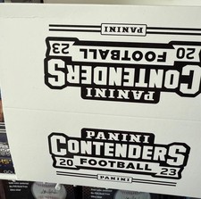 2023 Panini Contenders Football Value Cello Fat Pack Box (12 Packs)
