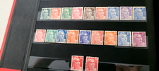 Séries 38 timbres neufs & Oblitérés France 1945/47 Marianne de Gandon