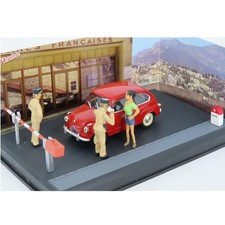 Fiat 600 Route Bleue 1:43 Diecast modelcar