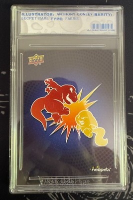 Neopets Battledome TCG Full Art Queen Fyora XR ePack Slab *Not