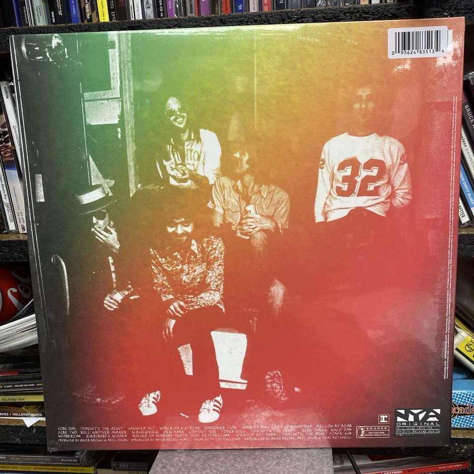 NEIL YOUNG - Tonight's The Night (NEW CLEAR VINYL 2 LP SET)  28/11/ 50th ANNIV) - Image 4 of 4