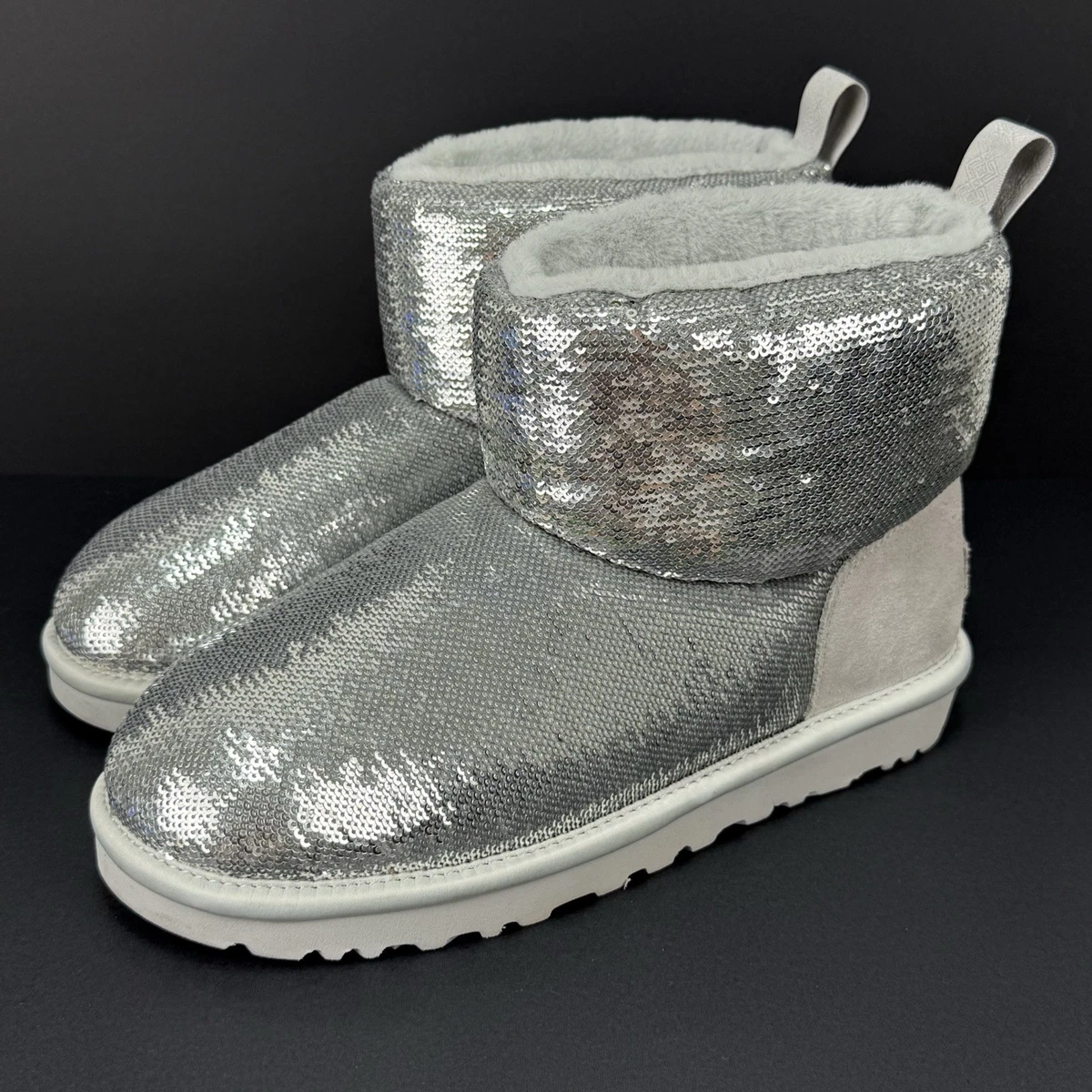 UGG Silver Women's Sequin for sale | eBay
