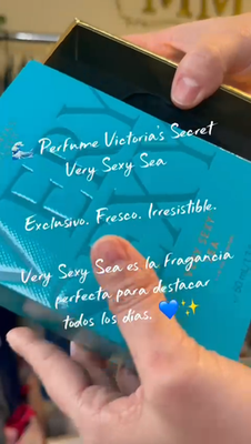 Victoria's Secret Very Sexy Sea Perfume para mujer Eau De Parfum