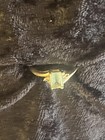 10kt Gold Aquamarine Ring With 6 Diamonds Size 8 — photo 5