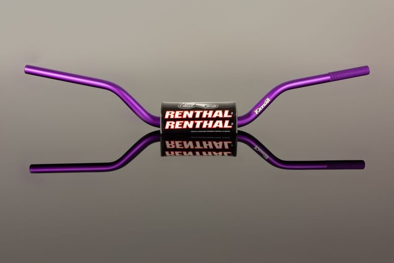 Guidon RENTHAL Fatbar 609 évite la fatigue des bras en motocross