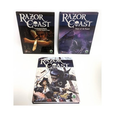 Frog God Swords & Wiza  Razor Coast - Bundle Pack (w/PDF's) (Swords & Wiza New