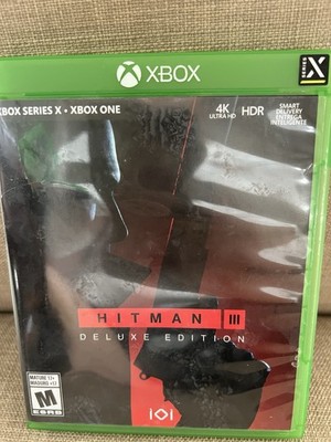 Hitman 3  III - (Microsoft Xbox Series X, Xbox One 2021) - Video Game Deluxe Ed