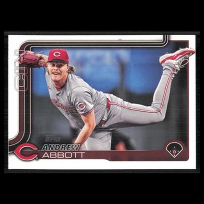 Andrew Abbott #140 2025 Topps Cincinnati Reds Baseball Card MLB NM