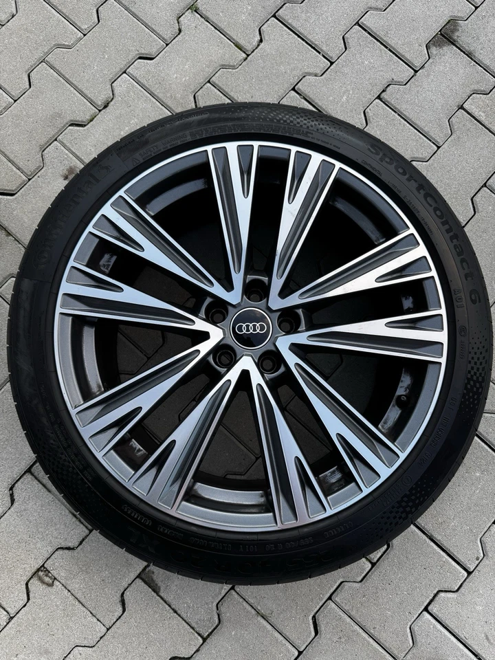 Originalsatz 20Zoll Alufelgen Audi A6 C8 Continental SportContact 6 Sommerreifen - Bild 2 von 4