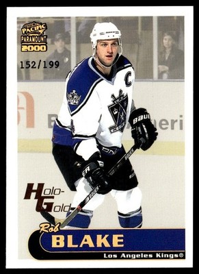 1999-00 Pacific Paramount Rob Blake 152/199 Los Angeles Kings #108