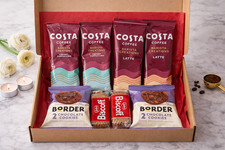 Costa Coffee Gift Box Biscoff Biscuits Letterbox Hamper Birthday Thank You Gift