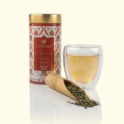 Octavius Cinnamon Anise Green Tea Loose Leaf 100g
