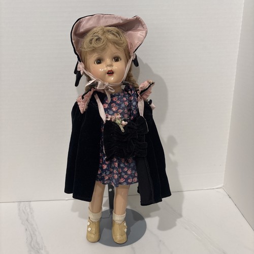 Vintage Madame Alexander 1930er McGUFFEY ANA PUPPE KOMPOSITION 14" ORIGINAL