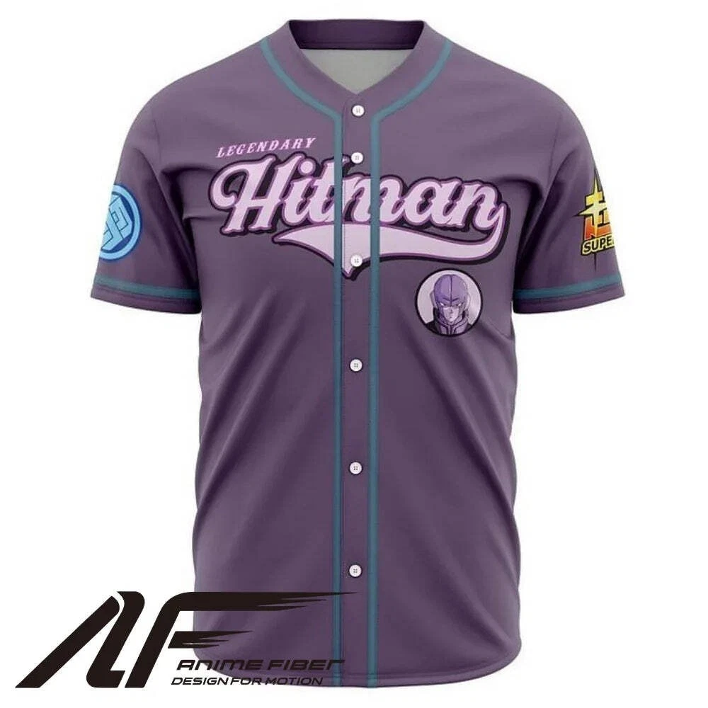 Legendary Hitman Baseball Jersey | Dragon Ball Anime Jersey