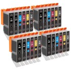 24 Ink Cartridges  for Canon PIXMA MP980, MP990, MX860 - 6 Set