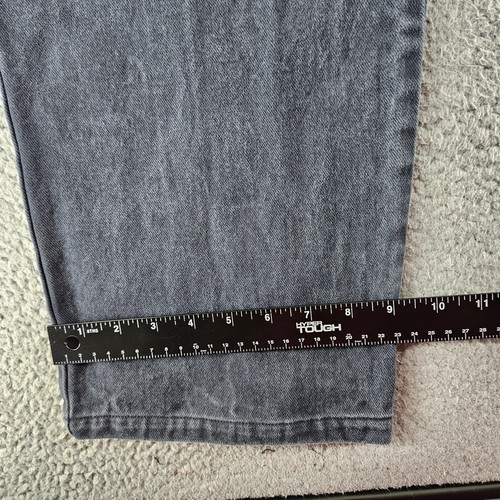 Wahmaker Frontier Pants Mens 40 Black Denim High Waist Button Fly Western USA - Picture 10 of 16