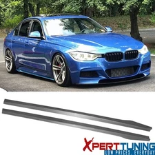 Fits 12-18 BMW F30 3 Series Side Skirts IKON Style Rocker Panels Unpainted PP
