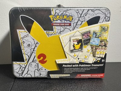 Pokemon  TCG Celebrations 25th Anniversary Collectors Chest Lunch Box Tin Sealed