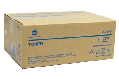 Toner Konica Minolta ACF0050 TNP-76 TNP76 Tonerpatrone  Schwarz Black OFFENE BOX