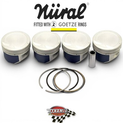 4X NURAL 76.50MM PISTON FOR Accent Coupe Elantra Getz Cerato Rio 1.6 16v G4ED