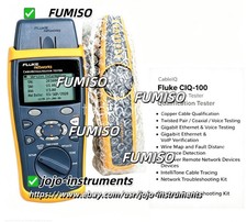 Fluke Networks CableIQ CIQ-100 Qualification Tester Kit NEW jo