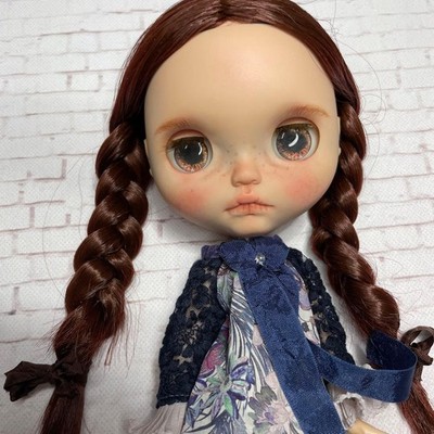 Custom Blythe Puppe ''Merry Skier'' Azone Pure Neemo natürliche Haut Outfit...