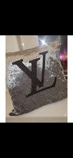  silver luxury matching glitter unique  cover set 3 silver velvet