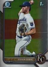 2022 Bowman Draft #BDC-101 Steven Zobac Chrome