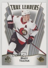 2021-22 SP Authentic True Leaders Brady Tkachuk #TL-2 18us