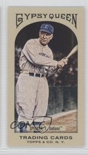 2011 Topps Gypsy Queen Mini Red Gypsy Queen Back Tris Speaker #298 HOF 0f8