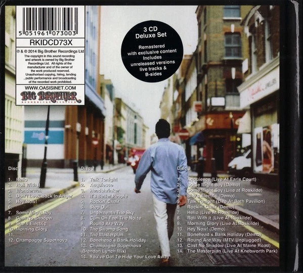 Oasis - (What's The Story) Morning Glory? 3 CD Box Set - Deluxe
