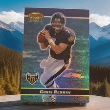 2000 Bowman's Best Chris Redman /1499 RC REFRACTOR Baltimore Ravens NFL Football