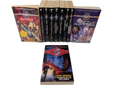 Babylon 5 Books 1-9 & Dark Genesis Straczynski Sci-Fi PB 1990s 10 Book Lot