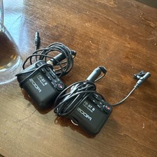 Two ZOOM F2-BT Field Recorders w/ LMF-2 Lavalier Microphone 