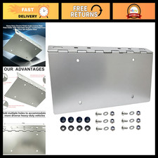 Heavy-duty Chrome Angled License Plate Holder Adjustable Hinge Steel For Truck Heavy-duty Chrome Angled License Plate Holder Adjustable Hinge Steel For Truck