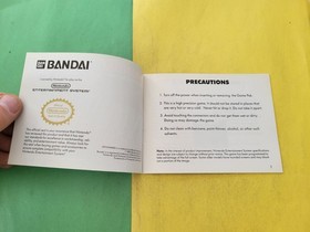 Dynowarz NES Original Manual No Game Nintendo