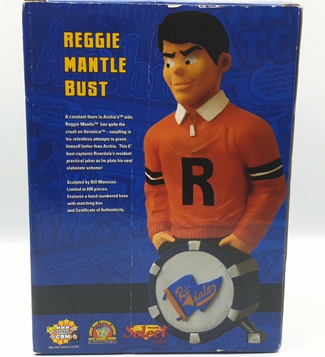 ARCHIE: BUSTO DE REPISA ARCHIE REGGIE HECHO POR DIAMOND SELECT GIFTS EN 2006 - Imagen 4 de 6